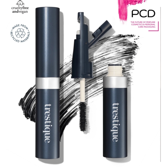 TreStique Curl Good Vibes Mascara Curler Lash-Enhancing Mascara Icelandic Black - Picture 6 of 8